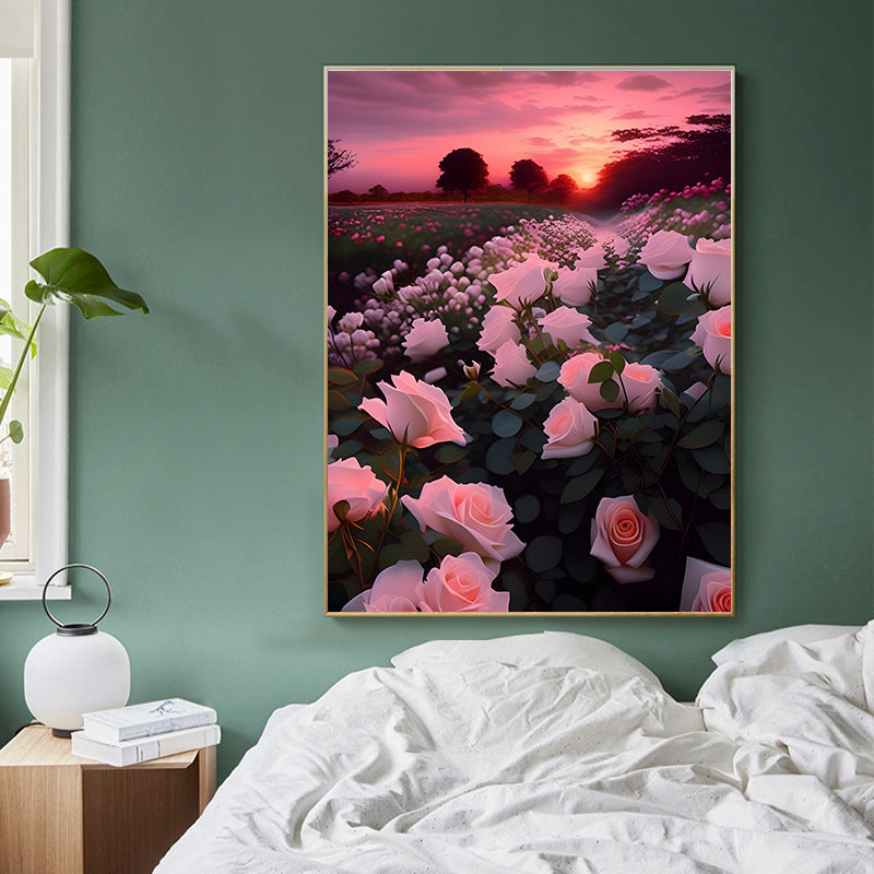 60X80CM - Flower DIY 5D Full Diamond Painting NO Frame