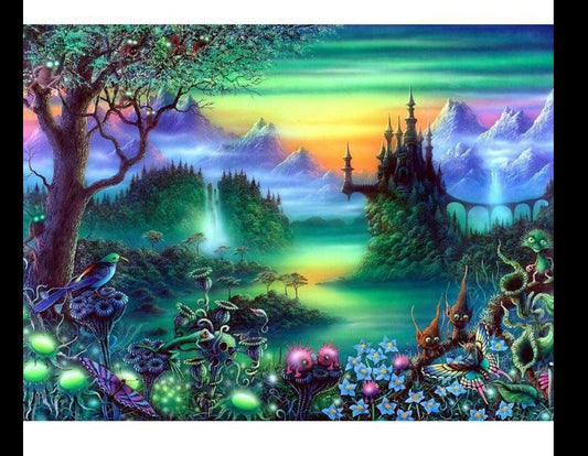 30X40CM - forest DIY 5D Full Diamond Painting NO Frame