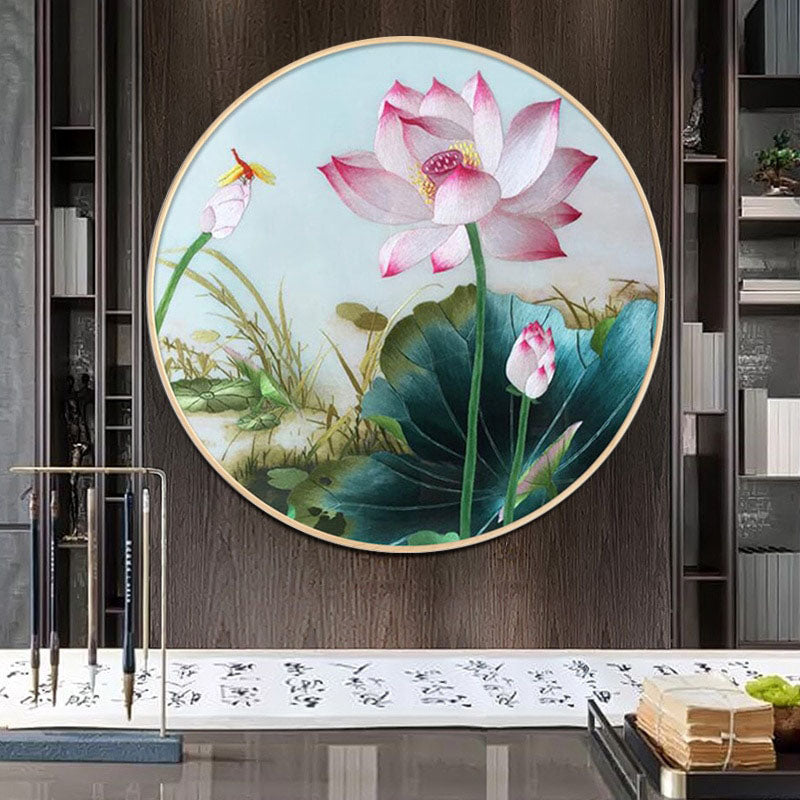 40X40CM - Lotus DIY 5D Full Diamond Painting NO Frame