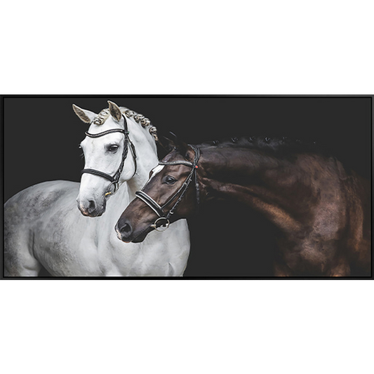 120x60CM Horse Full Diamond Painting NO Frame Round diamond