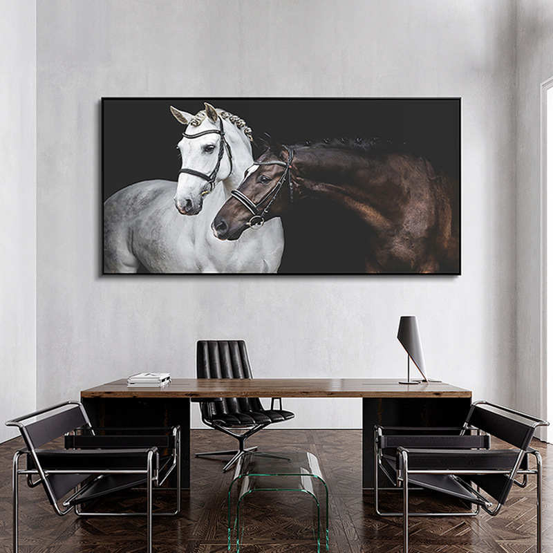 120x60CM Horse Full Diamond Painting NO Frame Round diamond