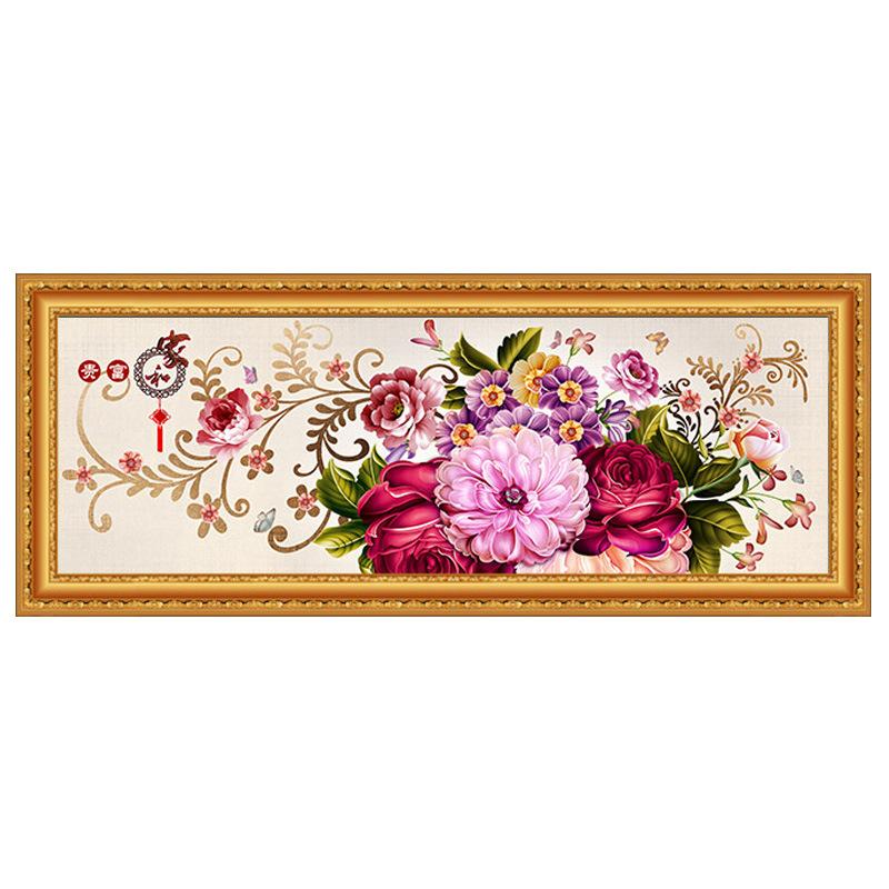 120x50CM-Flower- DIY 5D full Diamond Painting A6642