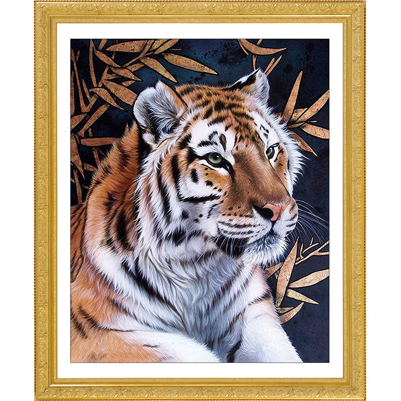 30x40CM  tiger 5D Full Diamond Painting DIY Pictures  NO FRAME