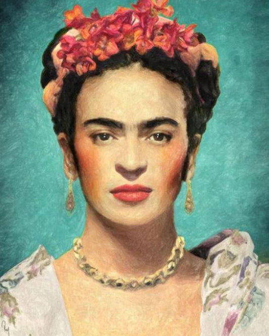 Frida Kahlo Famous Paintings 40x50cm NO Frame or with Frame DIY Oil Painting By Numbers Canvas Wall Art For Home Decor