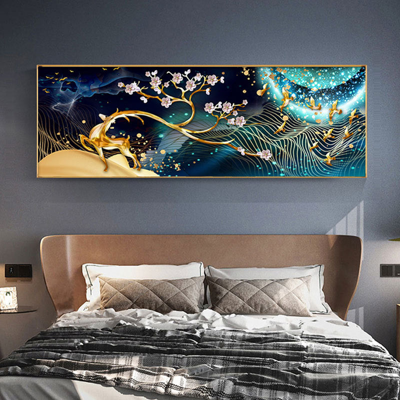 55X150CM - Lucky Deer DIY 5D Full Diamond Painting NO Frame