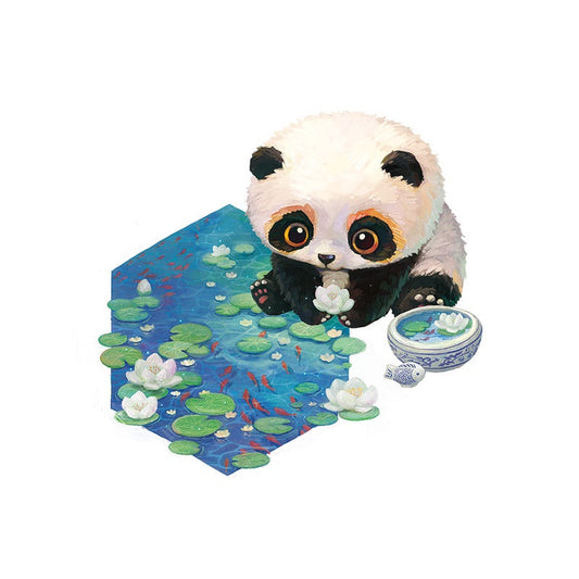 40X50CM Panda DIY Oil Painting By Numbers