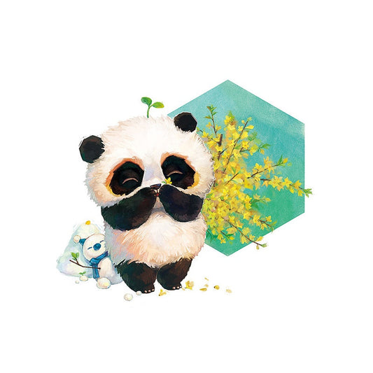 40X50CM Panda DIY Oil Painting By Numbers