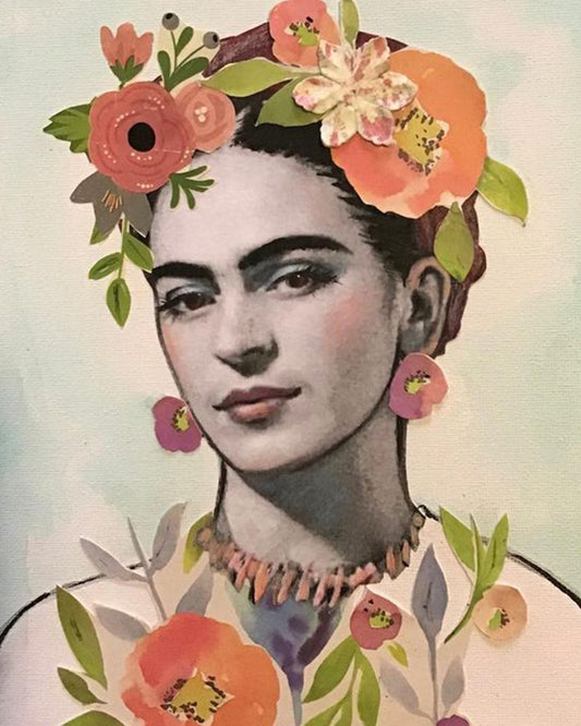 Frida Kahlo Famous Paintings 40x50cm NO Frame or with Frame DIY Oil Painting By Numbers Canvas Wall Art For Home Decor