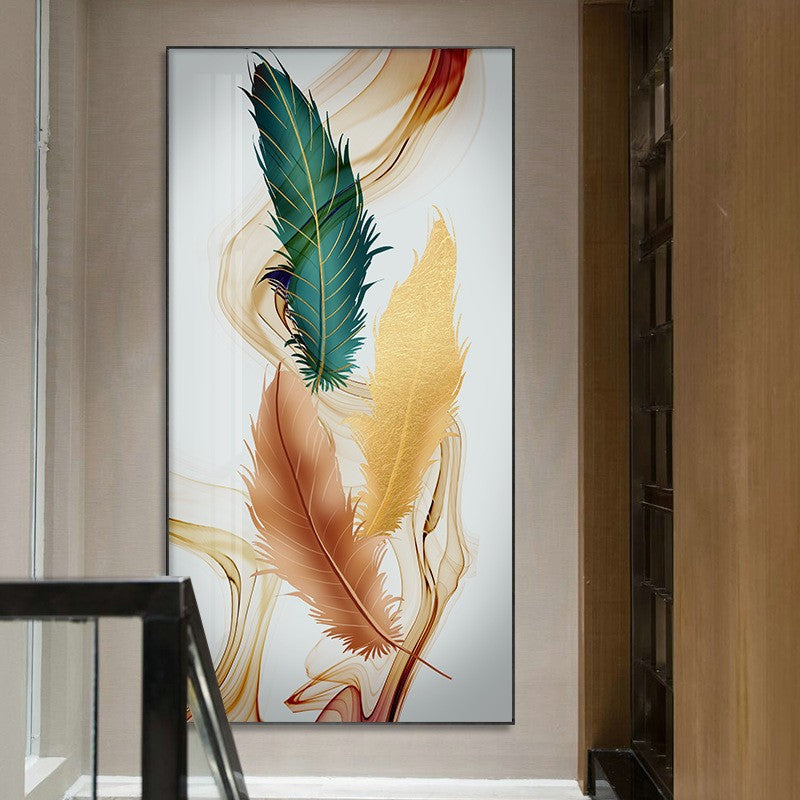 90x50CM -  Feather DIY 5D Full Diamond Painting No Frame