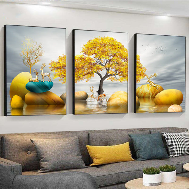 120x60cm Living room  5d diy diamond painting full drill NO FRAME