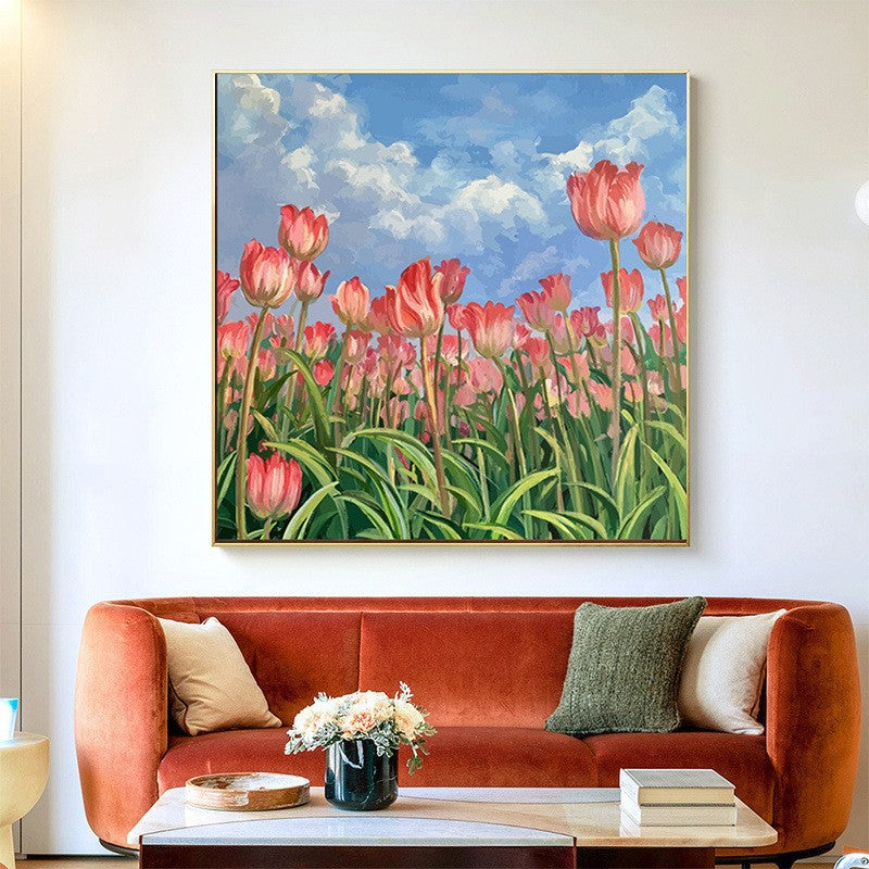 50X50CM - Tulip DIY 5D Full Diamond Painting NO Frame