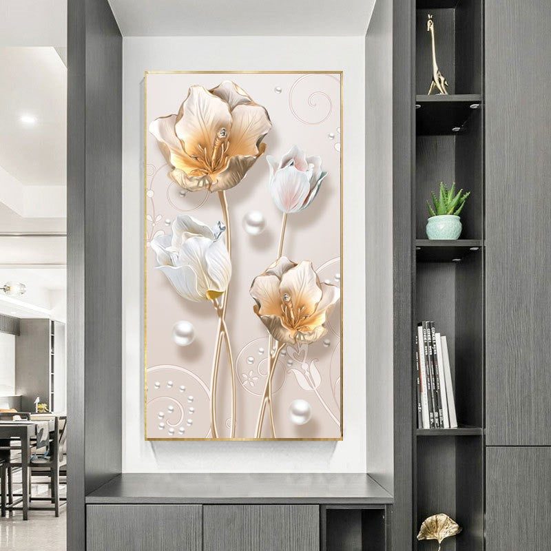 60X90CM - Tulip Flower DIY 5D Full Diamond Painting NO Frame