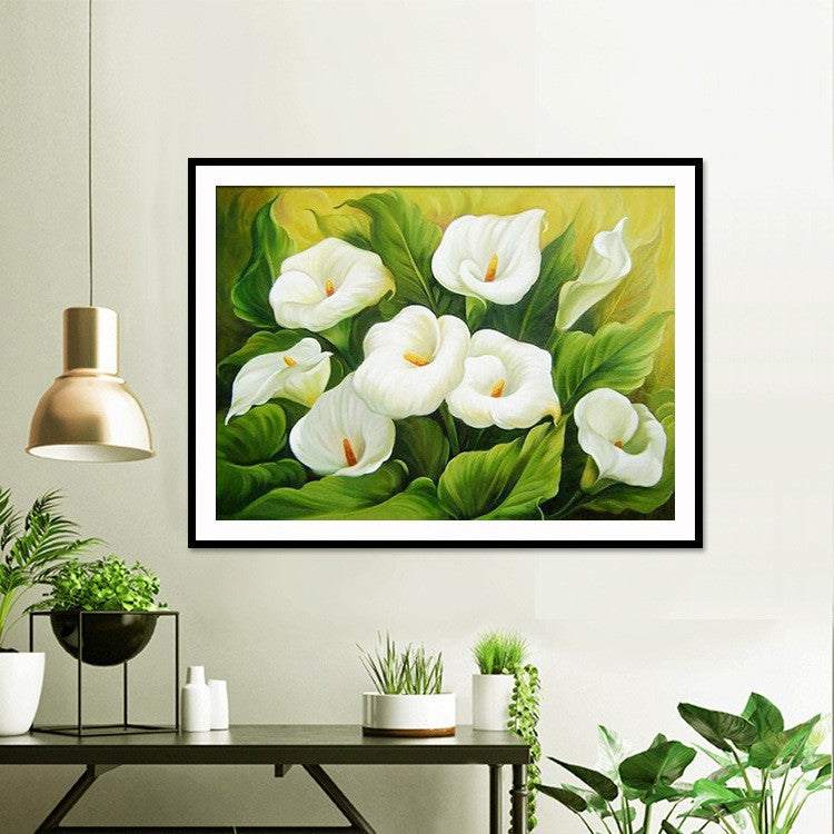 50X60CM - Flower DIY 5D Full Diamond Painting NO Frame