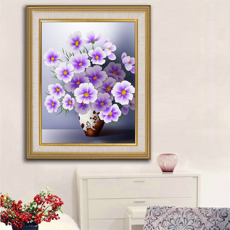 30X40CM - Flower DIY 5D Full Diamond Painting NO Frame