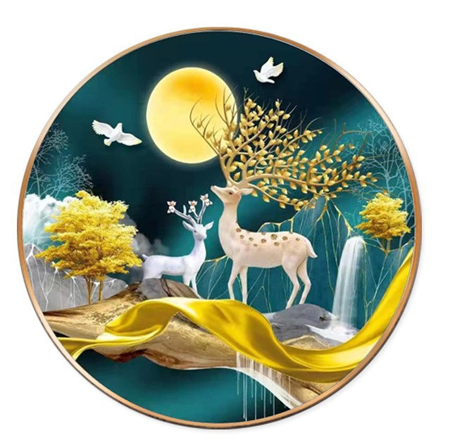 60x60CM -  Deer DIY 5D full Diamond Painting no frame