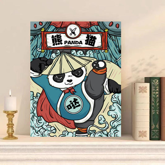 40X50CM Panda DIY Oil Painting By Numbers