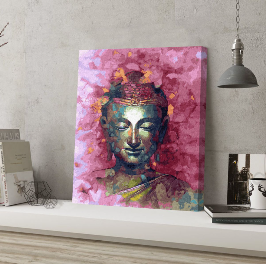 Zen No Framed DIY Oil Painting By Numbers Canvas Wall Art For Living Room Home Decor 40*50CM